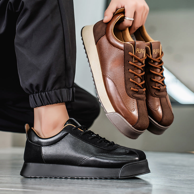 Novara Italian Leather Sneakers