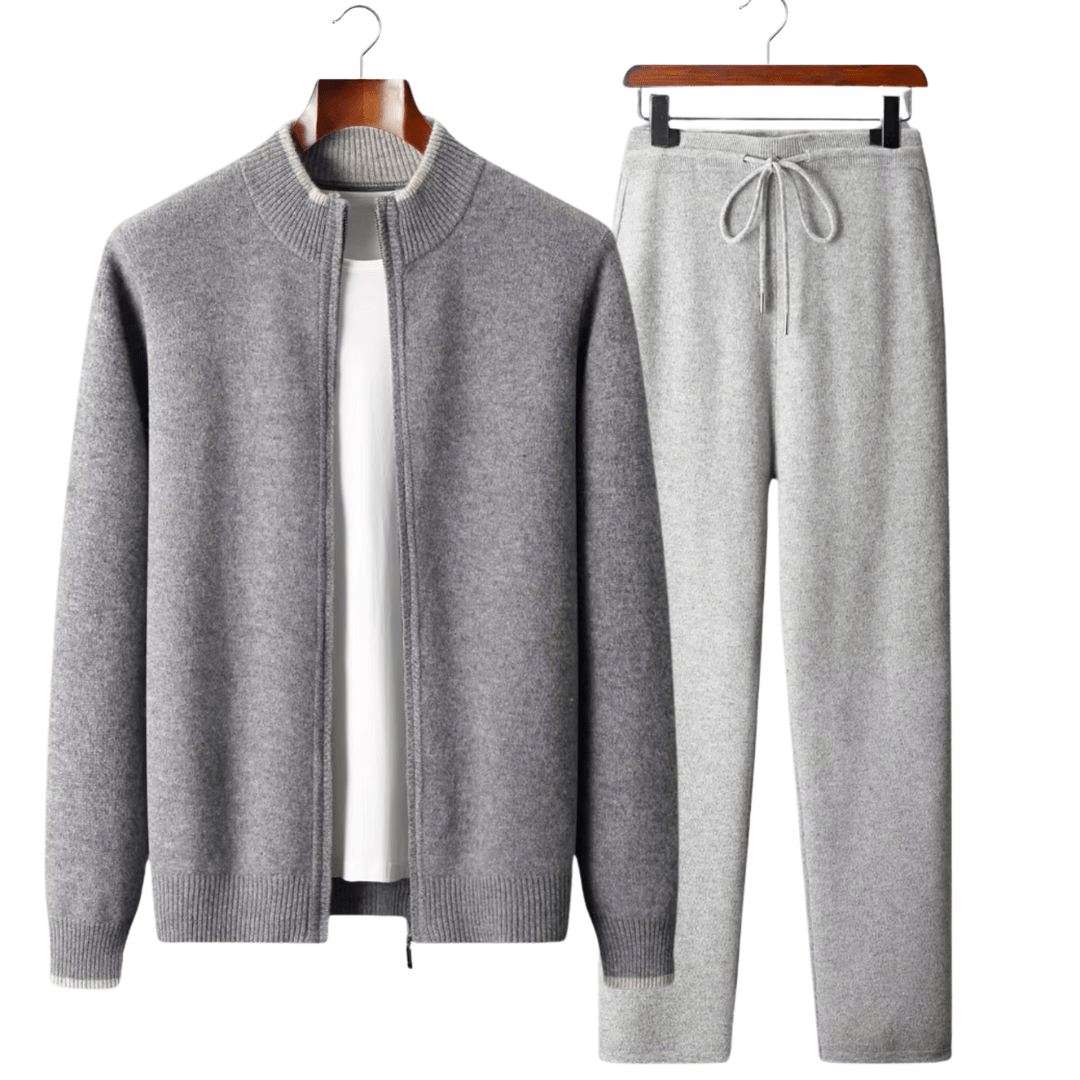 100% MERINO WOOL TWO TONE TRACKSUIT