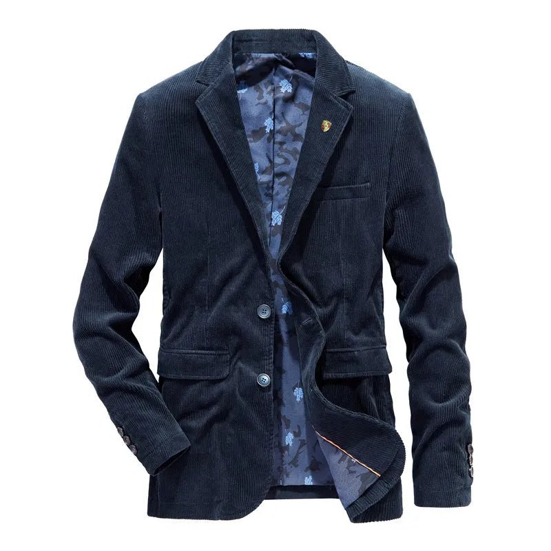 Kensington – Corduroy Blazer - Logo