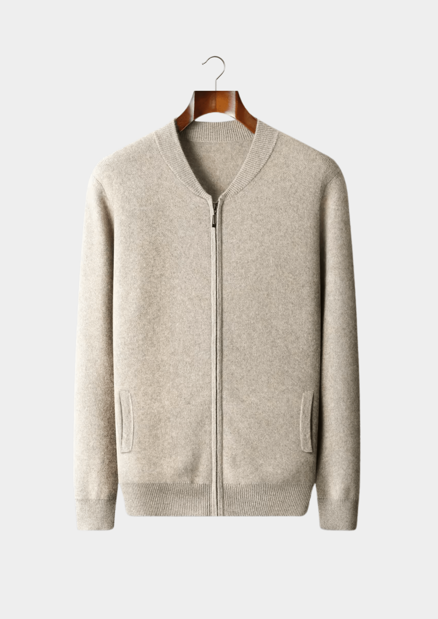 WOOL V-NECK CARDIGAN