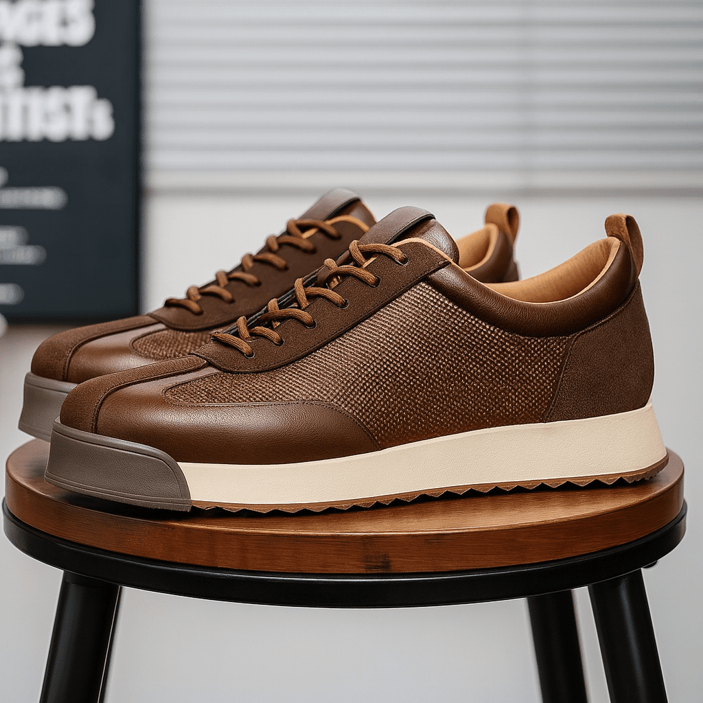 Savoni Leather Sneakers