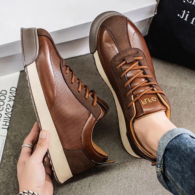 Novara Italian Leather Sneakers
