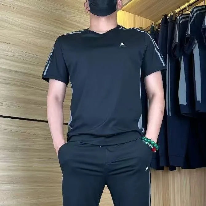 VEXUS™ Performance Set — Breathable 2-Piece T-Shirt & Joggers