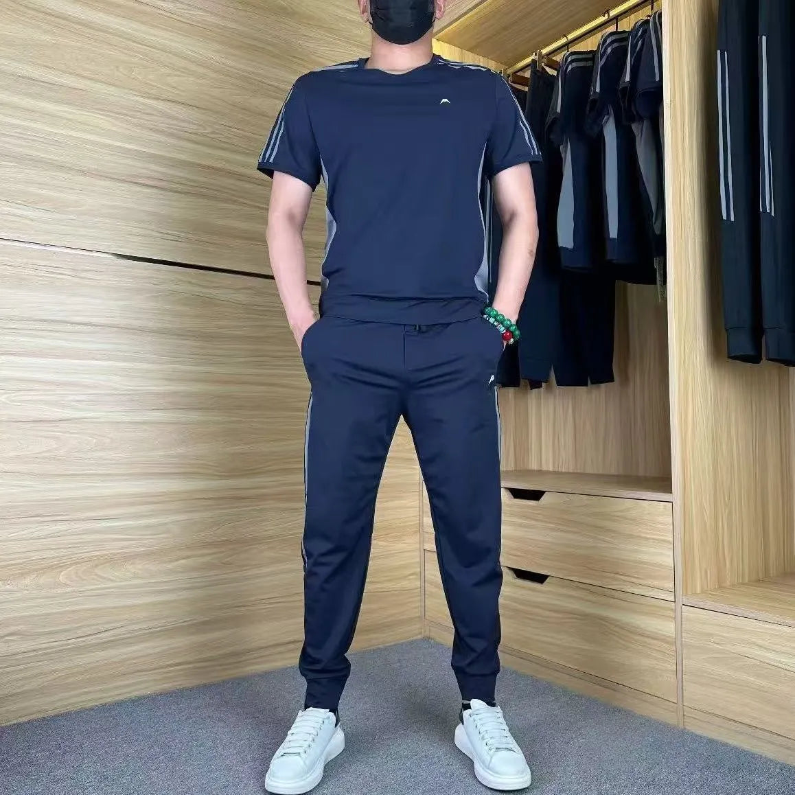 VEXUS™ Performance Set — Breathable 2-Piece T-Shirt & Joggers