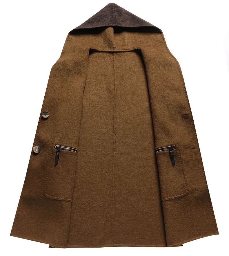 Regent Hooded Overcoat