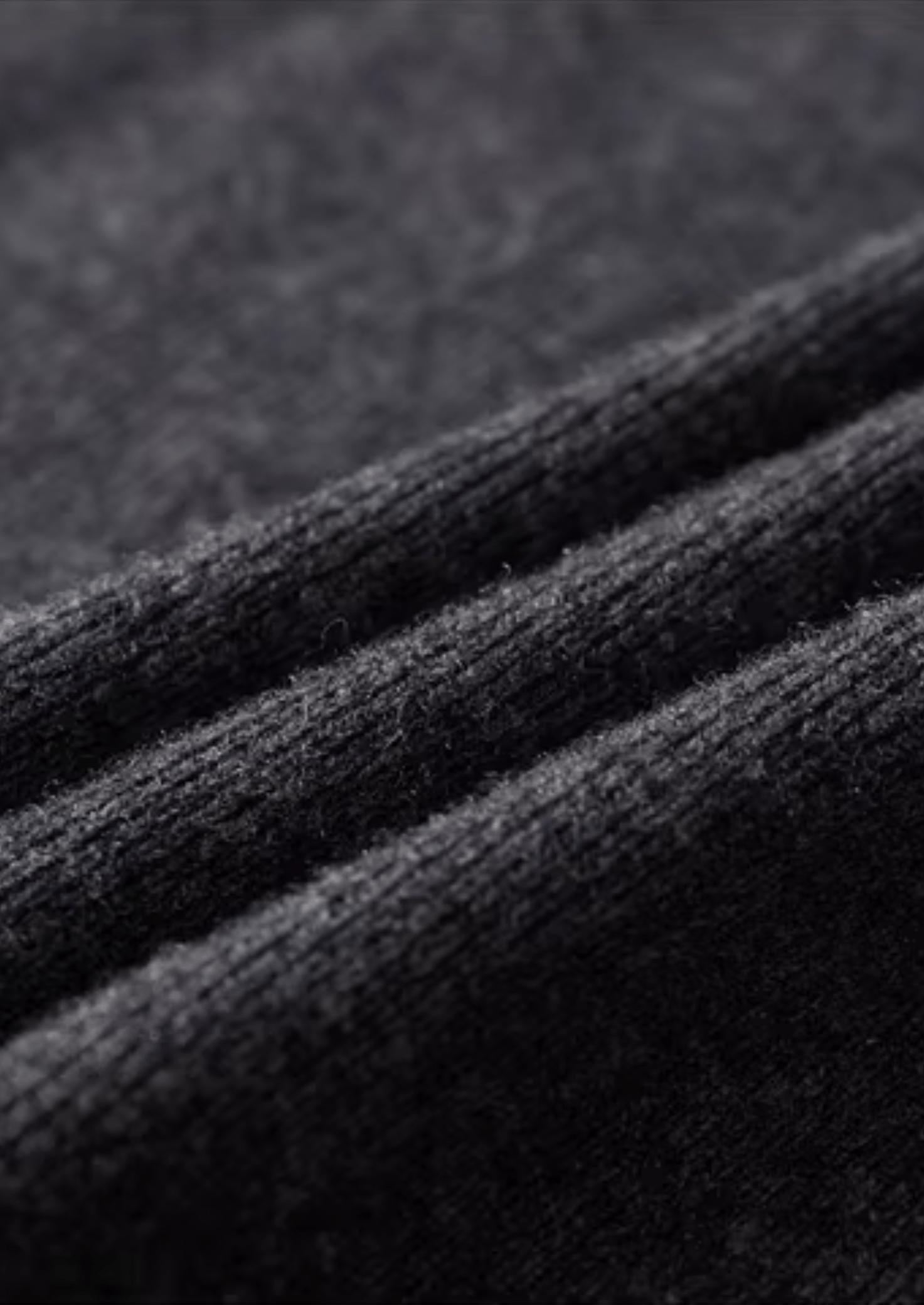 WOOL RIBBED POLO CARDIGAN