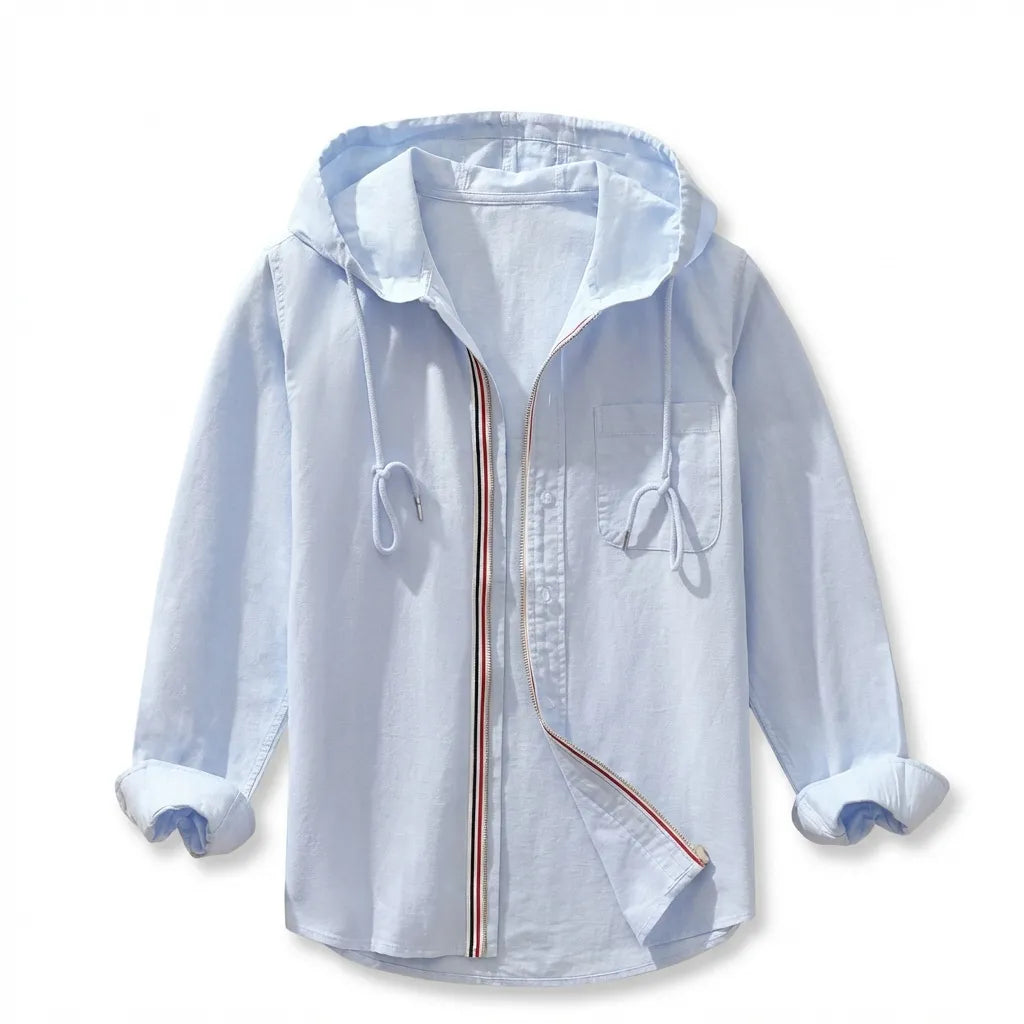 CASA LINEN HOODIE
